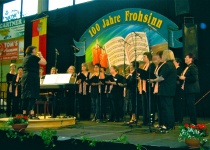 Singen beim 100-jährigen Jubiläum des Frohsinn Bellheim