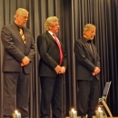 Jubilare 2012 Hans Riessler, Werner Ockuly und Klaus Sauer
